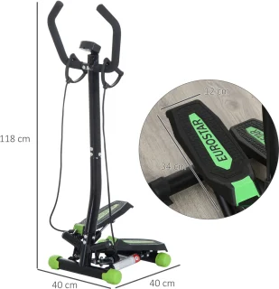 HOMCOM Stepmachine - Metaal