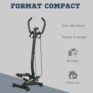 HOMCOM Stepmachine - Metaal