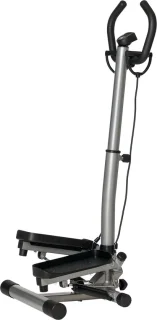 HOMCOM Stepping Machine Staal Zilver