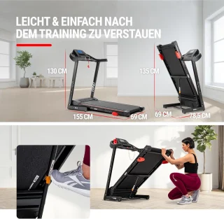 Hop-Sport HS-1000LB Elektrische loopband