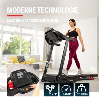 Hop-Sport HS-1000LB Elektrische loopband