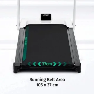 Inklapbare loopband - elektrische hometrainer - walking pad - wit