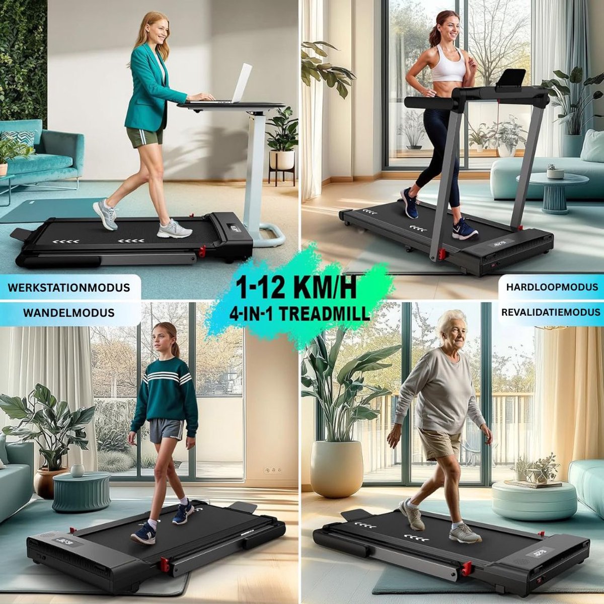 Wat vinden we goed aan de Inklapbare Loopband Hometrainer Crosstrainer