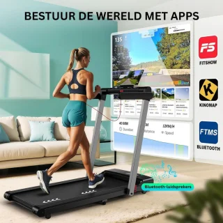 Inklapbare Loopband Hometrainer Crosstrainer