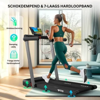 Inklapbare Loopband Hometrainer Crosstrainer