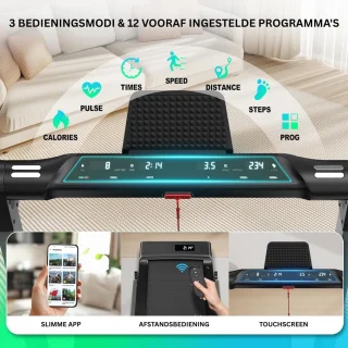 Inklapbare Loopband Hometrainer Crosstrainer
