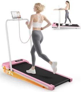 Inklapbare loopband met helling, 4-in-1 thuis loopband
