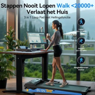 Inklapbare Loopband - Treadmill