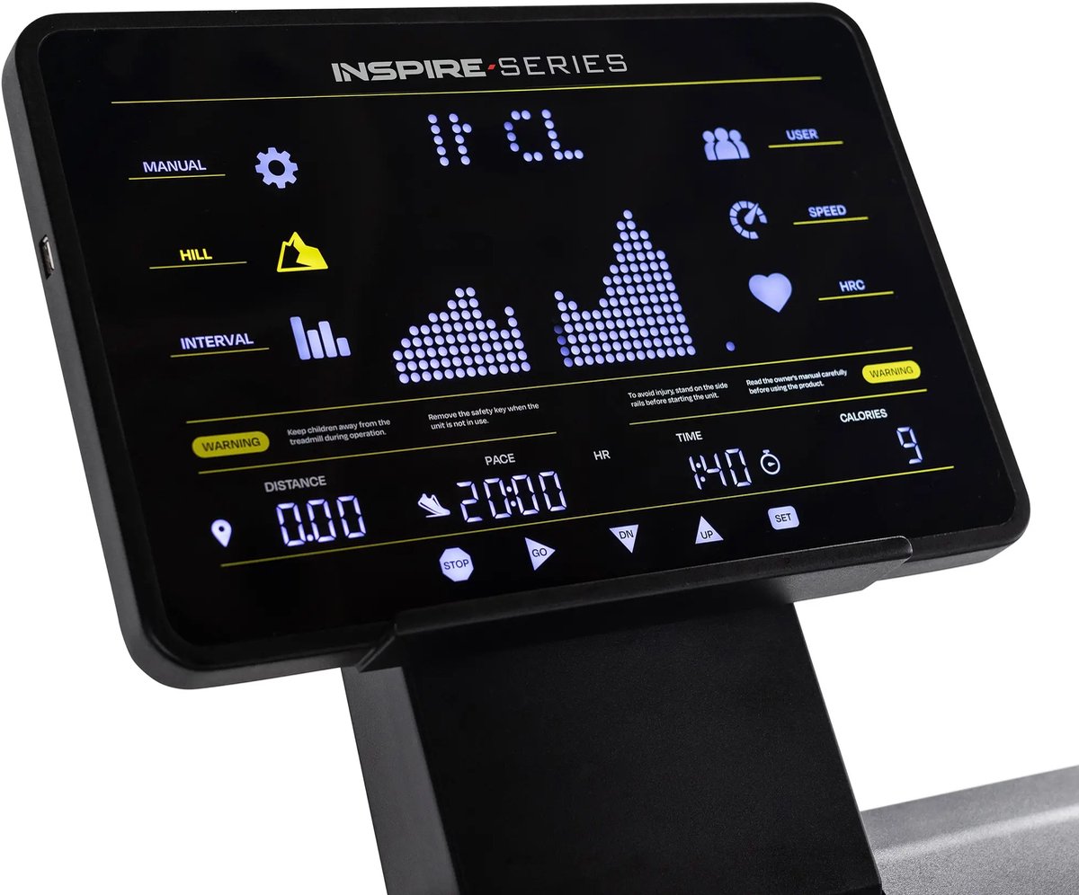 Wat vinden we goed aan de Inspire Series T7 Loopband