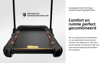JASPORT L3 Opvouwbare Loopband