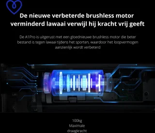 KingSmith WalkingPad A1 Pro Loopband Inklapbaar