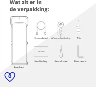 KingSmith WalkingPad C2 Elektrische Inklapbare Loopband Zwart