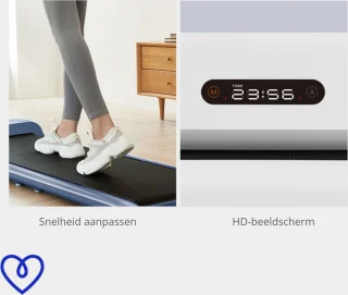 KingSmith WalkingPad C2 Elektrische Inklapbare Loopband Zwart