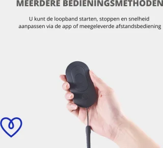 KingSmith WalkingPad C2 Elektrische Inklapbare Loopband Zwart