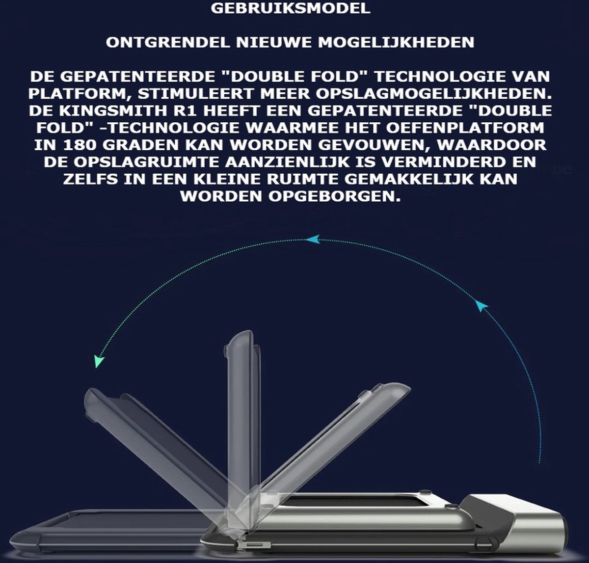 Wat vinden we goed aan de KingSmith WalkingPad Loopband Inklapbaar Elektrisch