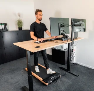 Kuipers Loopband K1 Hout/Zwart