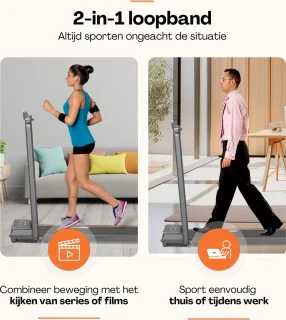 Lacardia elektrische loopband inklapbaar walking pad