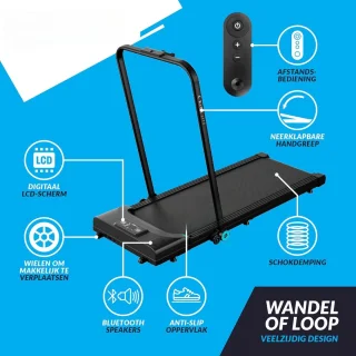 Lexium Loopband Bureau Walking Pad Treadmill