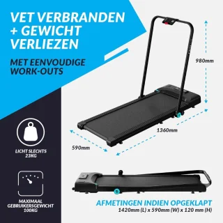 Lexium Loopband Bureau Walking Pad Treadmill