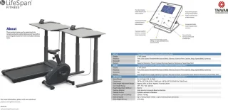 LifeSpan TR1200 Bureauloopband Smart Console SC130