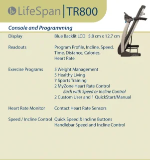 LifeSpan TR800 Loopband