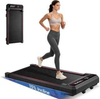 Lìon Walking Pad loopband inklapbaar - Zwart