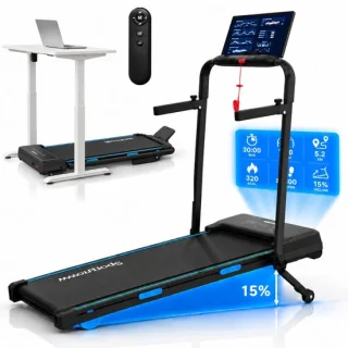 Loopband 1-12km/u met elektrische incline 15%