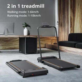 Loopband 2 in 1 zwart