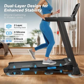 Loopband 2,5 pk voor thuisgebruik