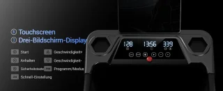 Loopband 3.0 PK 12 km/h Opvouwbaar Hellingsfunctie