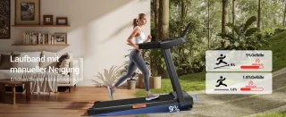 Loopband 3.0 PK 12 km/h Opvouwbaar Hellingsfunctie