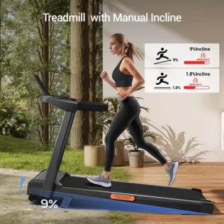 Loopband 3.0 PK 12 km/h Opvouwbaar Hellingsfunctie