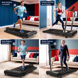 Loopband compact 2,25 HP – fitnessapparaat voor thuis