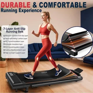 Loopband - fitness apparaat - zwart