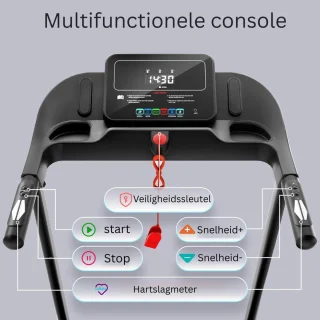 Loopband Fitness Inklapbaar Treadmill