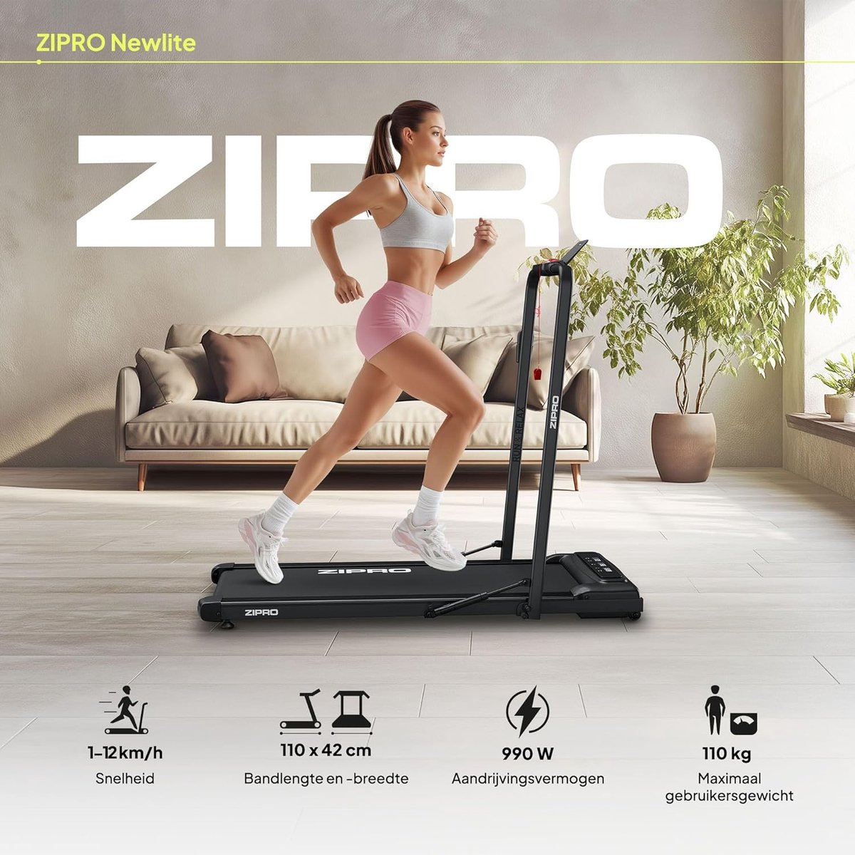 Wat vinden we goed aan de Loopband Inklapbaar Crosstrainer Hometrainer Fitness