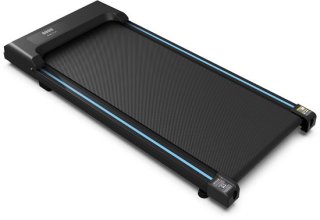 Compact en praktisch: de inklapbare loopband voor thuis (blauw)