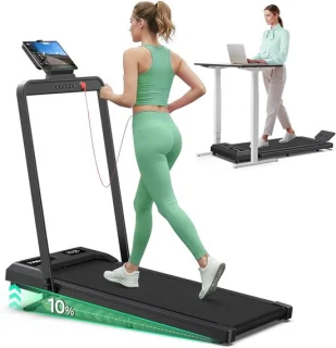 Loopband inklapbaar - wandelpad fitness - thuis sporten