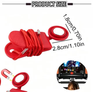 Loopband magnetische veiligheidssleutel