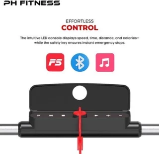 Loopband met 1,5 pk motor en bluetooth