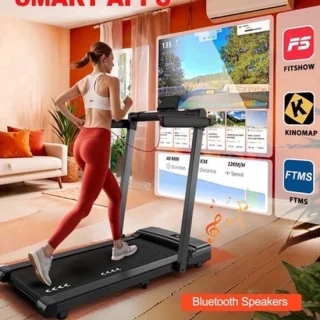 Loopband met 2,5 pk motor, inklapbaar met Bluetooth en 12 programma's