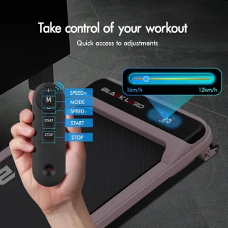Loopband onder bureau 2-in-1