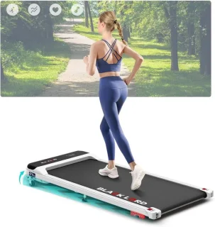 Loopband voor thuis, fitnessapparaat cardio, wit