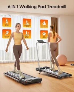Loopband Wandelband Treadmill Hardloopband 1-12 Km/u Huiselijk Gebruik