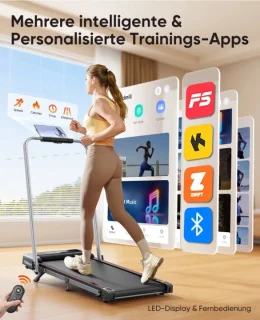 Loopband Wandelband Treadmill Hardloopband 1-12 Km/u Huiselijk Gebruik