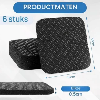 Loopbandmat van siliconen voor fitnessapparatuur voor thuis
