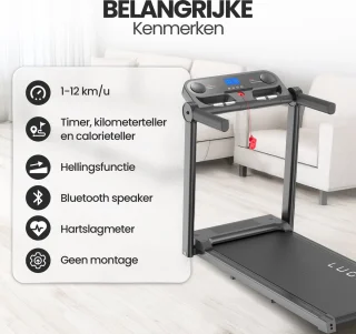 Lugia Fit Pro Loopband Opvouwbaar