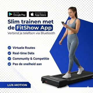 Wat vinden we goed aan de Lux-Motion Elektrische Loopband 003N - Inklapbaar