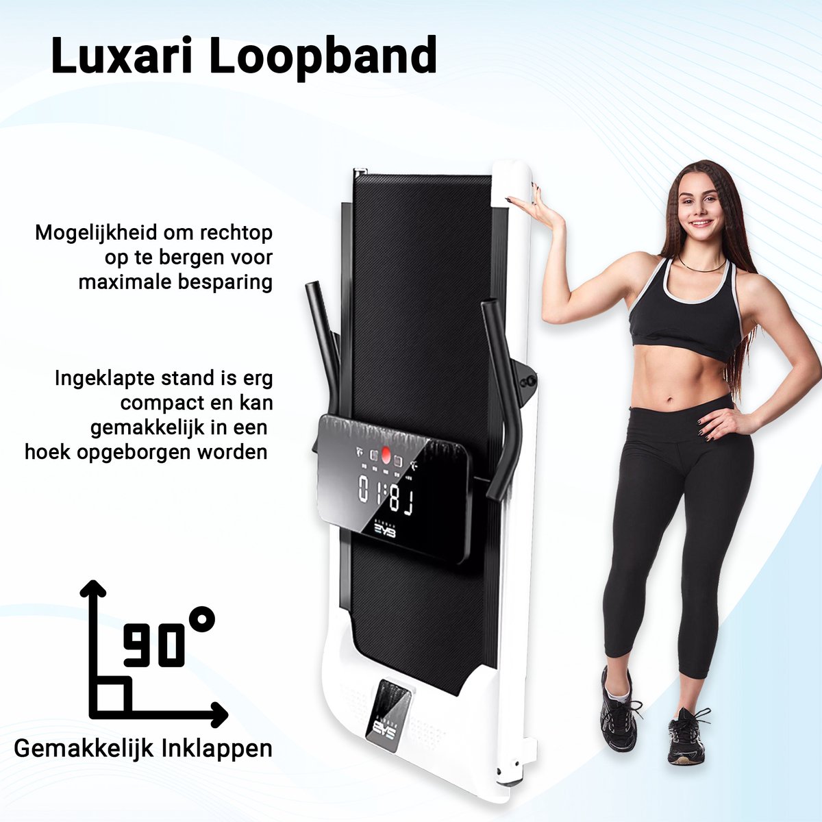 Wat vinden we goed aan de Luxari Elektrische Loopband Treadmill Inklapbaar