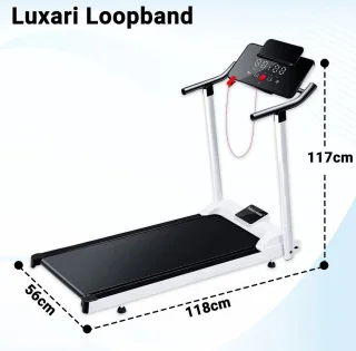 Luxari Elektrische Loopband Treadmill Inklapbaar